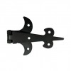 "Asaph" Black Antique Iron Cabinet T-Hinge